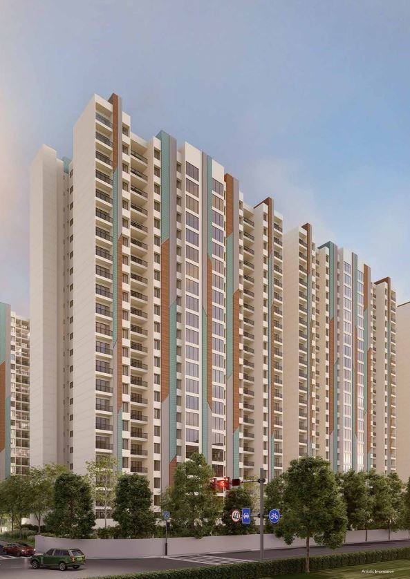 Residential tower elevation